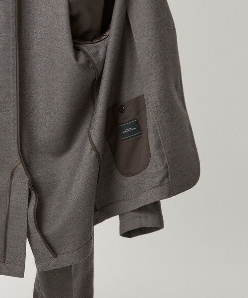 green label relaxing / グリーンレーベル リラクシング テーラードジャケット | ウォッシャブル フラノ ツイル リラックス ジャケット -ストレッチ- | 詳細16