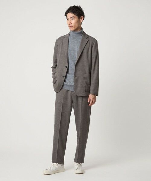 green label relaxing / グリーンレーベル リラクシング テーラードジャケット | ウォッシャブル フラノ ツイル リラックス ジャケット -ストレッチ- | 詳細8