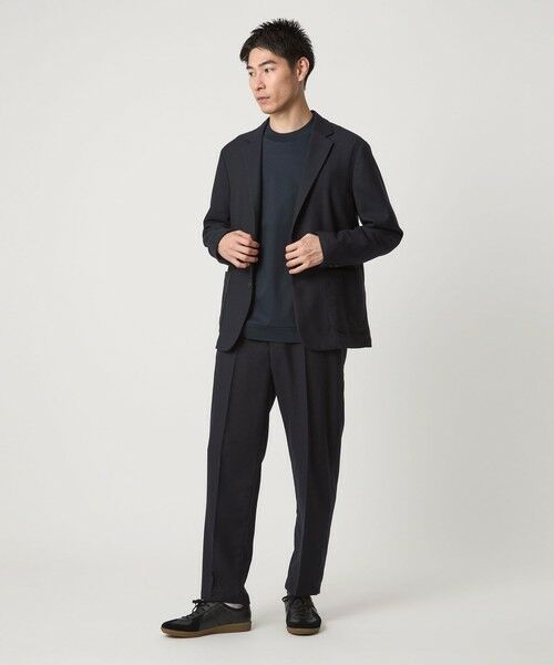 green label relaxing / グリーンレーベル リラクシング テーラードジャケット | ウォッシャブル フラノ ツイル リラックス ジャケット -ストレッチ- | 詳細21