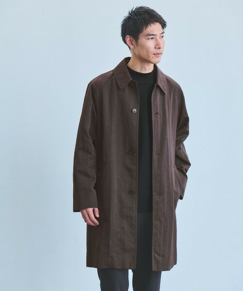 green label relaxing / グリーンレーベル リラクシング ステンカラーコート | ナイロン ツイル ステンカラーコート -撥水- | 詳細1