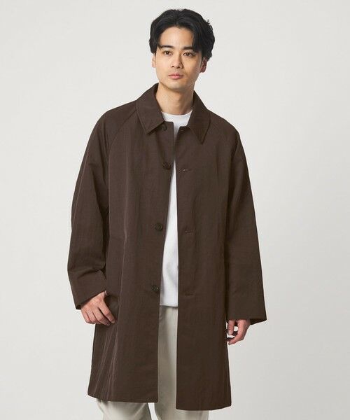 green label relaxing / グリーンレーベル リラクシング ステンカラーコート | ナイロン ツイル ステンカラーコート -撥水- | 詳細5