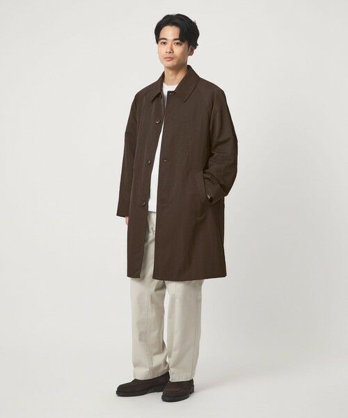 green label relaxing / グリーンレーベル リラクシング ステンカラーコート | ナイロン ツイル ステンカラーコート -撥水- | 詳細6