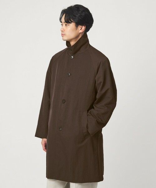 green label relaxing / グリーンレーベル リラクシング ステンカラーコート | ナイロン ツイル ステンカラーコート -撥水- | 詳細7