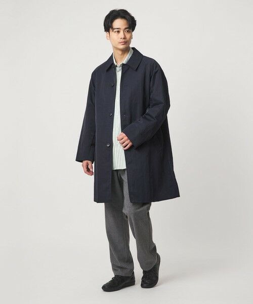 green label relaxing / グリーンレーベル リラクシング ステンカラーコート | ナイロン ツイル ステンカラーコート -撥水- | 詳細25