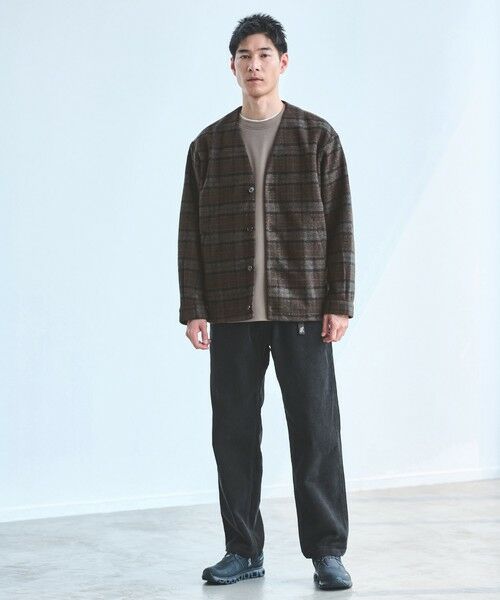 green label relaxing / グリーンレーベル リラクシング カーディガン・ボレロ | スライバー ボンディング カーディガン | 詳細1