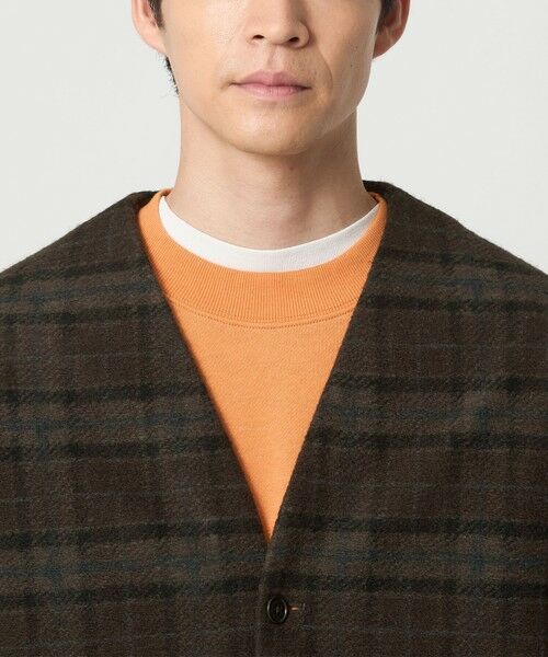 green label relaxing / グリーンレーベル リラクシング カーディガン・ボレロ | スライバー ボンディング カーディガン | 詳細8