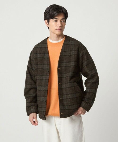 green label relaxing / グリーンレーベル リラクシング カーディガン・ボレロ | スライバー ボンディング カーディガン | 詳細2