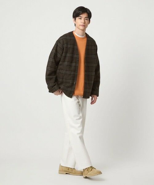 green label relaxing / グリーンレーベル リラクシング カーディガン・ボレロ | スライバー ボンディング カーディガン | 詳細4