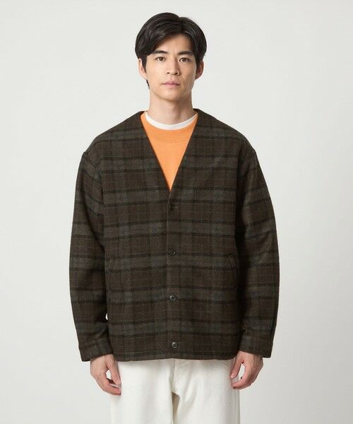 green label relaxing / グリーンレーベル リラクシング カーディガン・ボレロ | スライバー ボンディング カーディガン | 詳細5