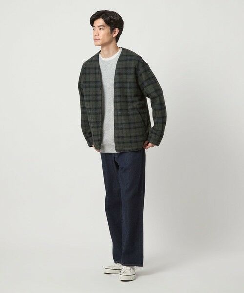 green label relaxing / グリーンレーベル リラクシング カーディガン・ボレロ | スライバー ボンディング カーディガン | 詳細16