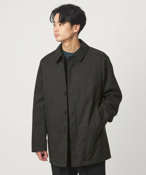 green label relaxing / グリーンレーベル リラクシング ステンカラーコート | ルミレットウール TAION フード バルカラーコート -撥水- | 詳細2