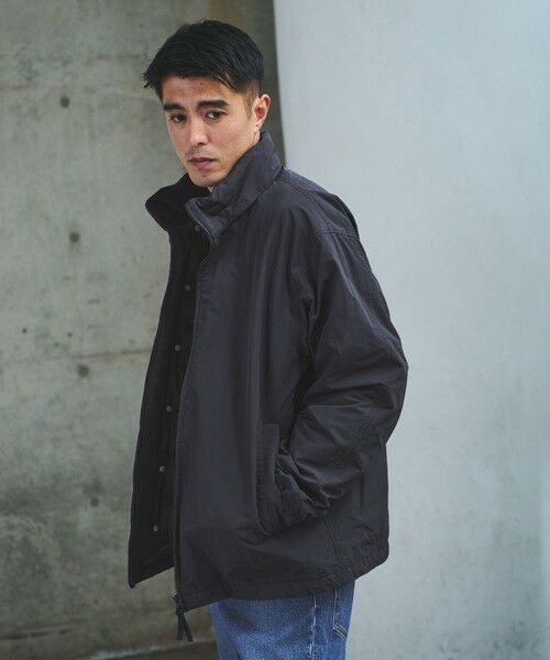 green label relaxing / グリーンレーベル リラクシング ブルゾン | ベルスタッフ タフタ 3WAY スタンド ブルゾン -撥水・防風-(NAVY)