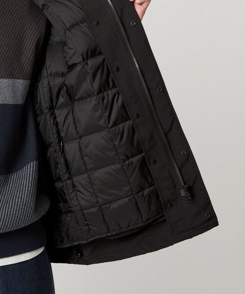 green label relaxing / グリーンレーベル リラクシング ダウンジャケット・ベスト | TAION 3WAY モッズ インナーダウン ブルゾン -撥水・防風- | 詳細3