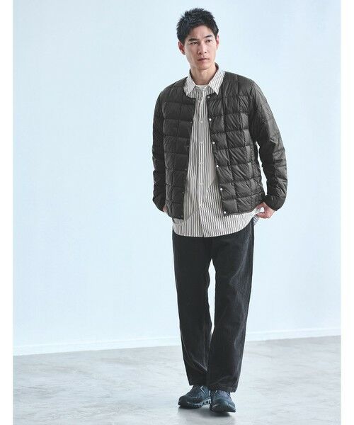 green label relaxing / グリーンレーベル リラクシング ダウンジャケット・ベスト | TAION 3WAY モッズ インナーダウン ブルゾン -撥水・防風- | 詳細13