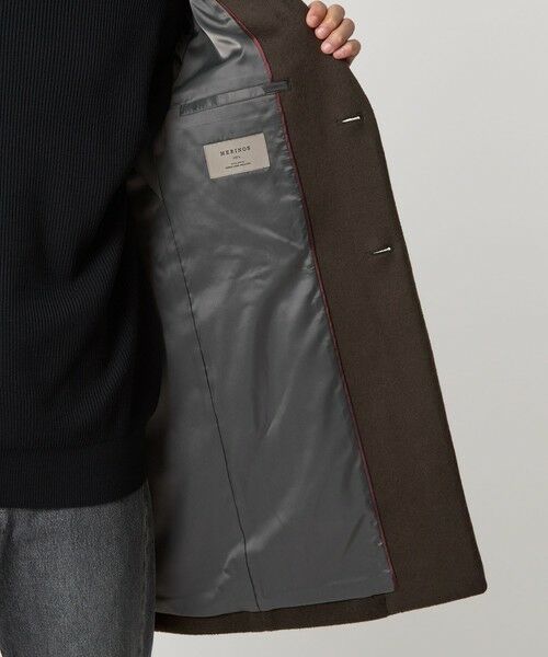 green label relaxing / グリーンレーベル リラクシング その他アウター | S100 ビーバー チェスターコート | 詳細12