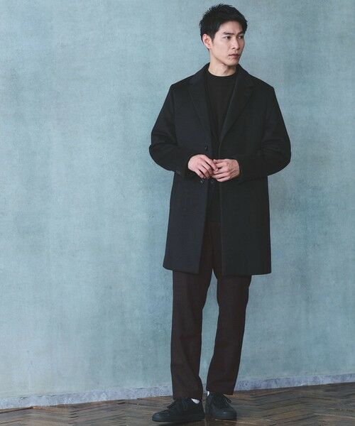 green label relaxing / グリーンレーベル リラクシング その他アウター | S100 ビーバー チェスターコート | 詳細14