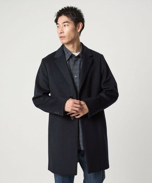 green label relaxing / グリーンレーベル リラクシング その他アウター | S100 ビーバー チェスターコート | 詳細15