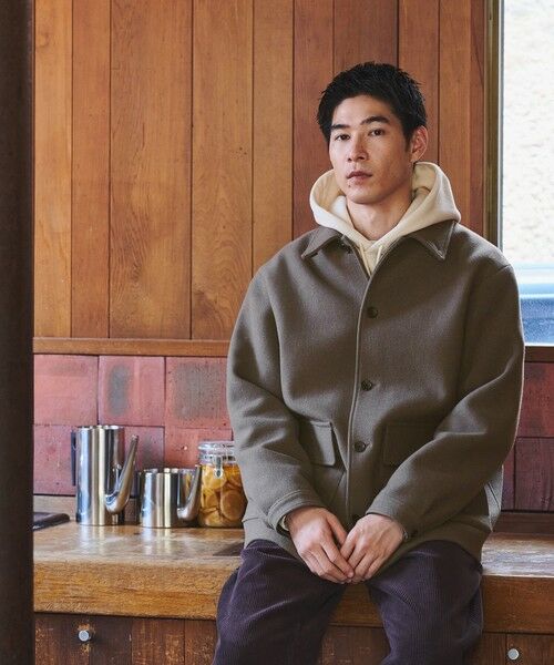 green label relaxing/グリーンレーベル リラクシング SENTDALE WOOL カバーオール MOCA XL green label relaxing/グリーンレーベル リラクシング SENTDALE WOOL カバーオール MOCA XL