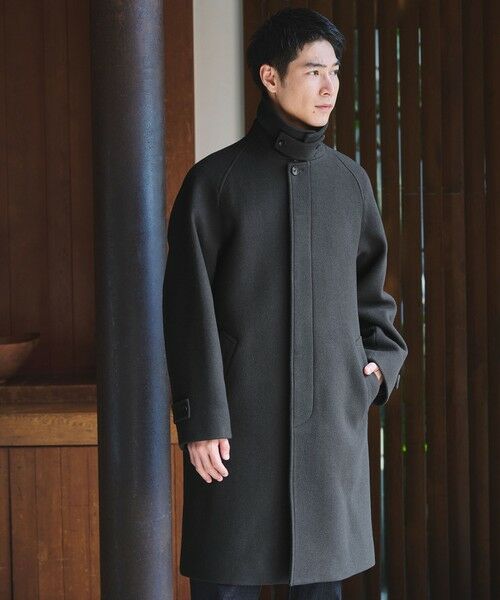 green label relaxing / グリーンレーベル リラクシング ステンカラーコート | SENTDALE WOOL ステンカラーコート | 詳細2