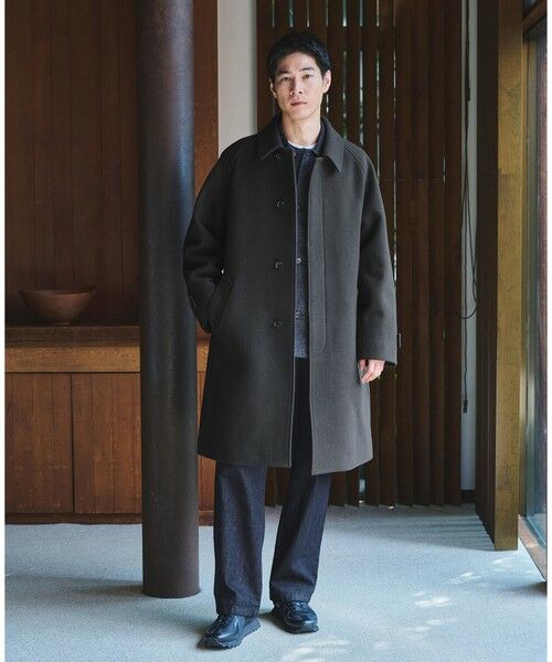 green label relaxing / グリーンレーベル リラクシング ステンカラーコート | SENTDALE WOOL ステンカラーコート | 詳細3