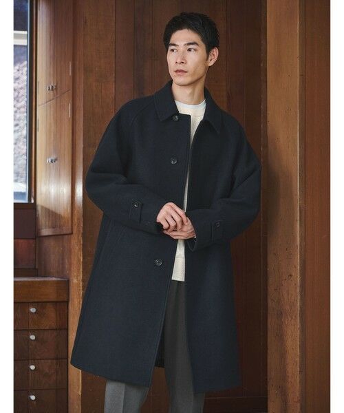 green label relaxing/グリーンレーベル リラクシング SENTDALE WOOL ステンカラーコート NAVY XL green label relaxing/グリーンレーベル リラクシング SENTDALE WOOL ステンカラーコート NAVY XL