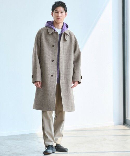 green label relaxing / グリーンレーベル リラクシング ステンカラーコート | SENTDALE WOOL ステンカラーコート | 詳細13