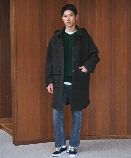 green label relaxing / グリーンレーベル リラクシング ダッフルコート | SENTDALE WOOL ダッフルコート | 詳細27