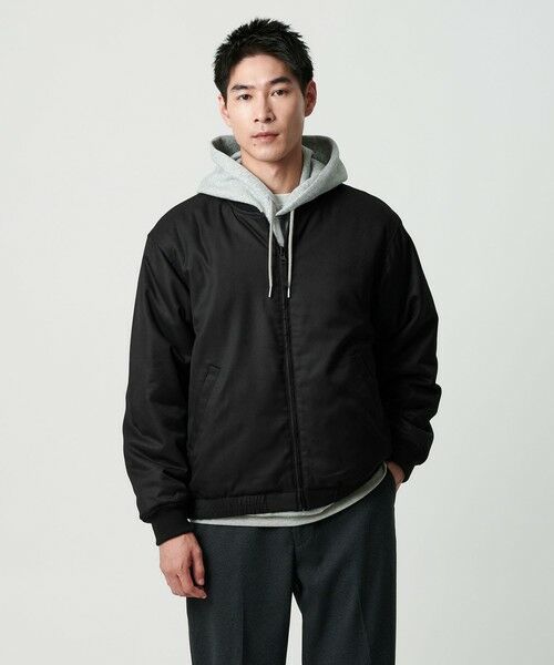 green label relaxing / グリーンレーベル リラクシング ブルゾン | パデッド リバーシブル ジップ ブルゾン | 詳細4