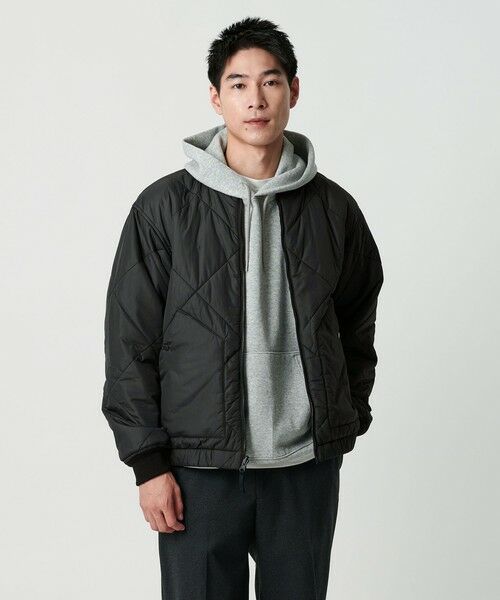 green label relaxing / グリーンレーベル リラクシング ブルゾン | パデッド リバーシブル ジップ ブルゾン | 詳細7