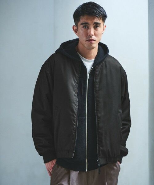 green label relaxing / グリーンレーベル リラクシング ブルゾン | パデッド リバーシブル ジップ ブルゾン | 詳細1