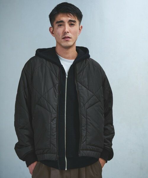 green label relaxing/グリーンレーベル リラクシング パデッド リバーシブル ジップ ブルゾン BLACK XL green label relaxing/グリーンレーベル リラクシング パデッド リバーシブル ジップ ブルゾン BLACK XL