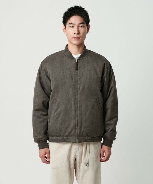 green label relaxing / グリーンレーベル リラクシング ブルゾン | パデッド リバーシブル ジップ ブルゾン | 詳細13