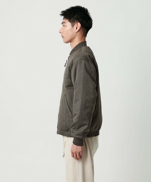 green label relaxing / グリーンレーベル リラクシング ブルゾン | パデッド リバーシブル ジップ ブルゾン | 詳細14