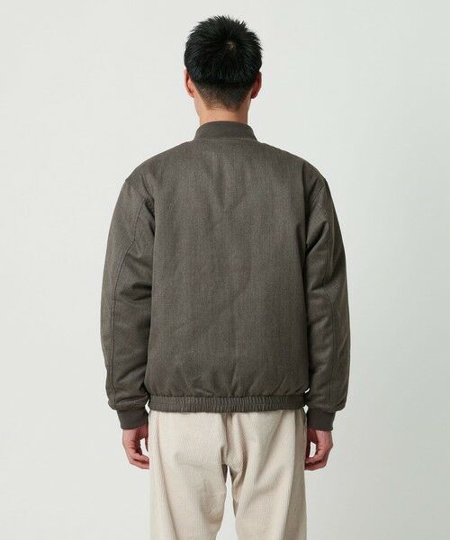 green label relaxing / グリーンレーベル リラクシング ブルゾン | パデッド リバーシブル ジップ ブルゾン | 詳細15