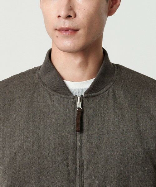 green label relaxing / グリーンレーベル リラクシング ブルゾン | パデッド リバーシブル ジップ ブルゾン | 詳細16