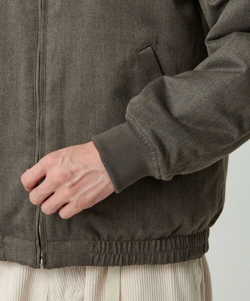 green label relaxing / グリーンレーベル リラクシング ブルゾン | パデッド リバーシブル ジップ ブルゾン | 詳細17