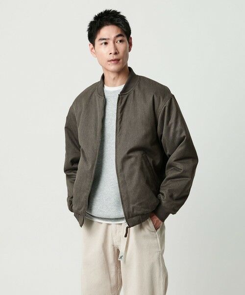 green label relaxing / グリーンレーベル リラクシング ブルゾン | パデッド リバーシブル ジップ ブルゾン | 詳細10