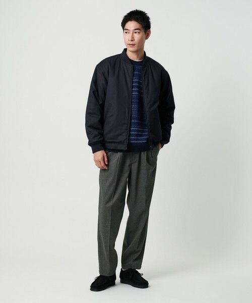 green label relaxing / グリーンレーベル リラクシング ブルゾン | パデッド リバーシブル ジップ ブルゾン | 詳細29