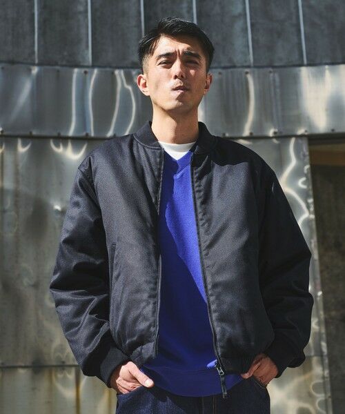 green label relaxing/グリーンレーベル リラクシング パデッド リバーシブル ジップ ブルゾン NAVY S green label relaxing/グリーンレーベル リラクシング パデッド リバーシブル ジップ ブルゾン NAVY S