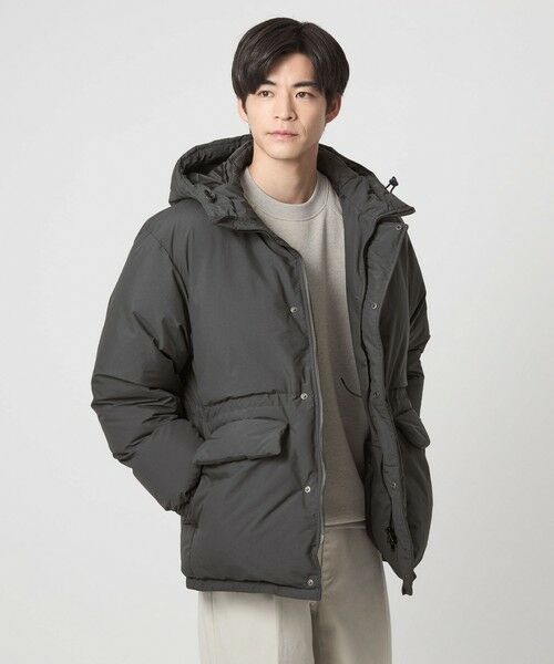 green label relaxing / グリーンレーベル リラクシング ダウンジャケット・ベスト | DICROS フード ダウン ブルゾン -撥水- | 詳細2