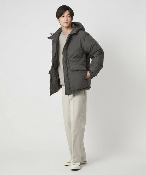 green label relaxing / グリーンレーベル リラクシング ダウンジャケット・ベスト | DICROS フード ダウン ブルゾン -撥水- | 詳細3