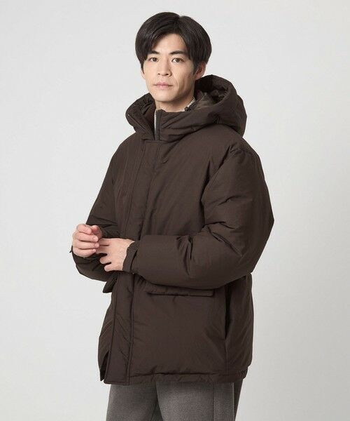 green label relaxing / グリーンレーベル リラクシング ダウンジャケット・ベスト | DICROS フード ダウン ブルゾン -撥水- | 詳細12