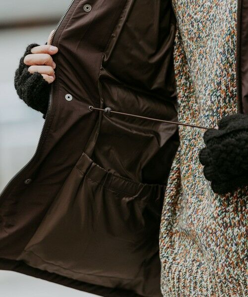 green label relaxing / グリーンレーベル リラクシング ダウンジャケット・ベスト | DICROS フード ダウン ブルゾン -撥水- | 詳細7