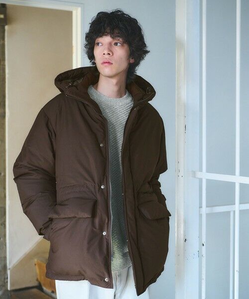 green label relaxing / グリーンレーベル リラクシング ダウンジャケット・ベスト | DICROS フード ダウン ブルゾン -撥水- | 詳細8