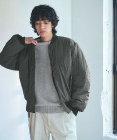 【別注】＜ALPHA INDUSTRIES＞リバーシブル MA-1 フライトジャケット ブルゾン