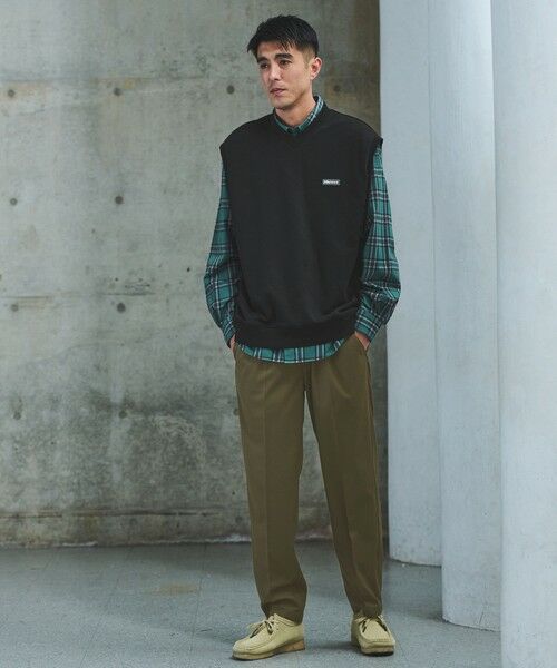 green label relaxing / グリーンレーベル リラクシング ベスト | 【別注】＜Marmot＞GLR スタビリティ スウェット ベスト | 詳細1