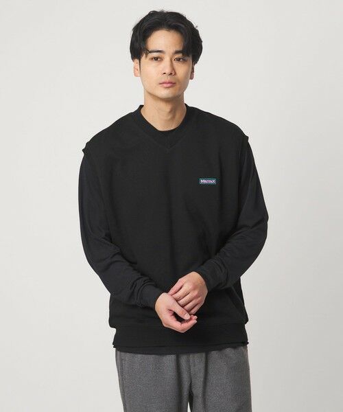 green label relaxing / グリーンレーベル リラクシング ベスト | 【別注】＜Marmot＞GLR スタビリティ スウェット ベスト | 詳細2