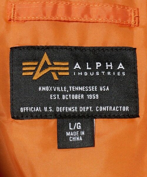 green label relaxing / グリーンレーベル リラクシング ベスト | ＜ALPHA INDUSTRIES＞MA-1 ベスト | 詳細14