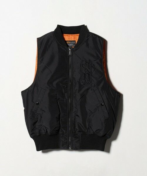 green label relaxing / グリーンレーベル リラクシング ベスト | ＜ALPHA INDUSTRIES＞MA-1 ベスト | 詳細6