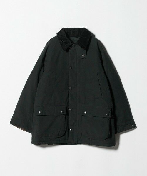 green label relaxing/グリーンレーベル リラクシング ＜Barbour＞パデッド オーバーサイズ ビデイル ジャケット BLACK L(40)